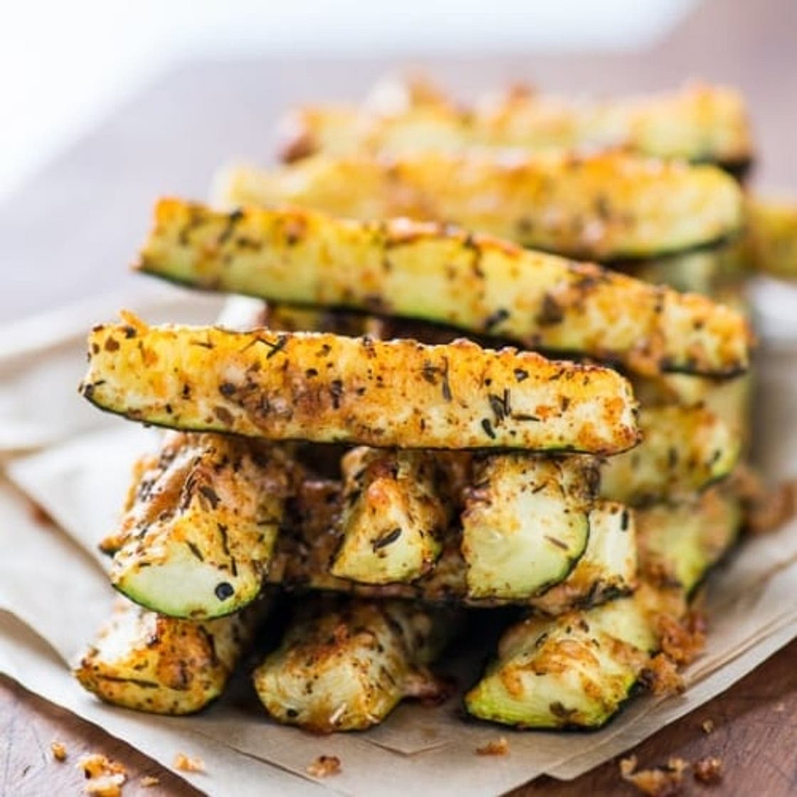 Baked Parmesan Zucchini Fries