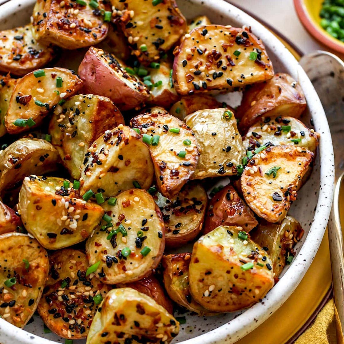 Everything Bagel Roasted Potatoes