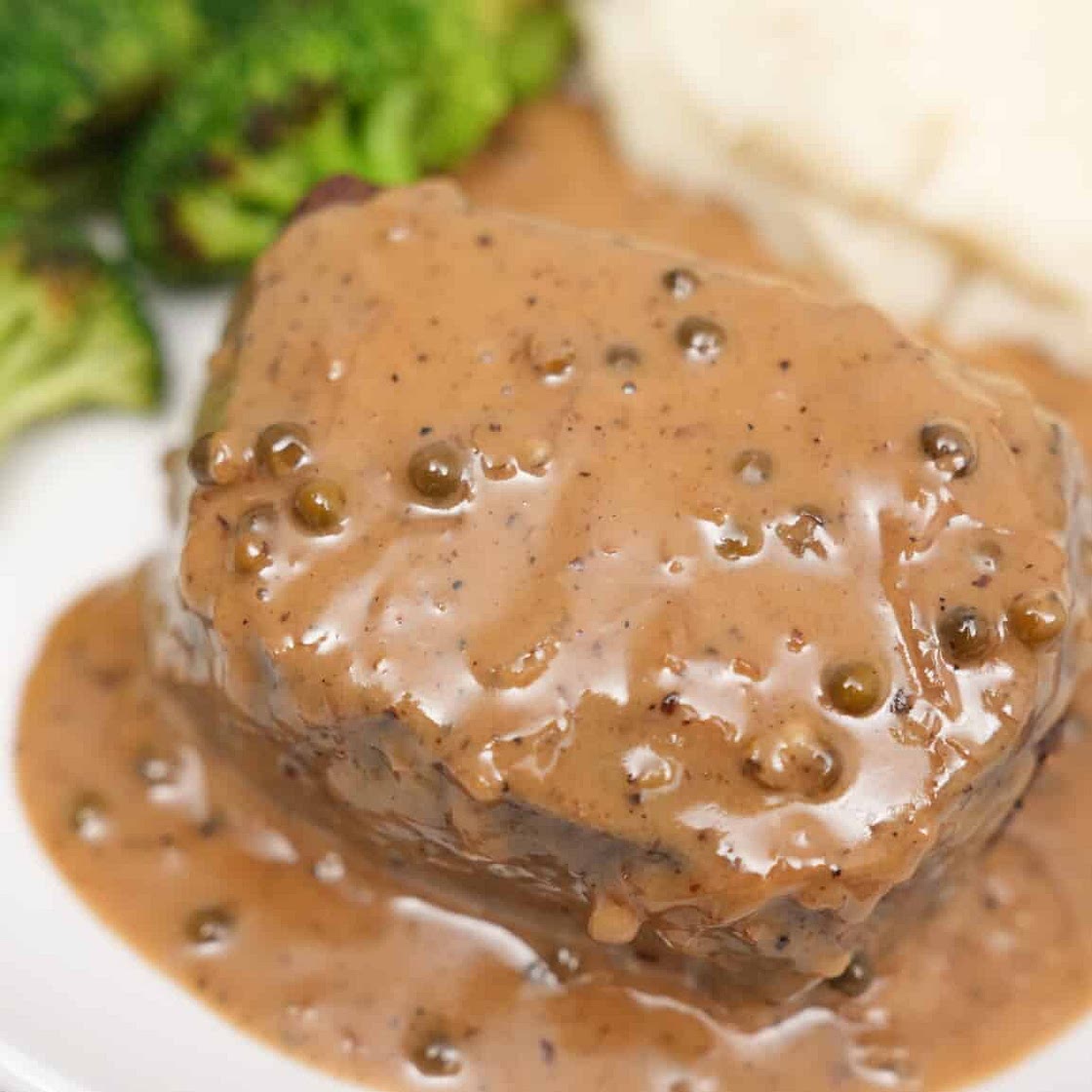 Peppercorn Sauce for Steak (Video)