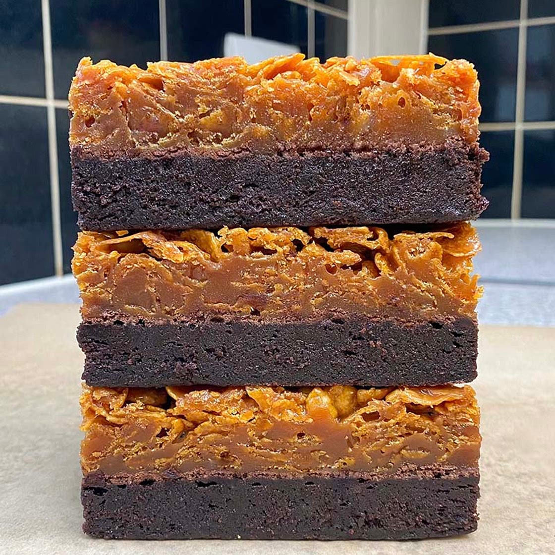 Cornflake Brownies