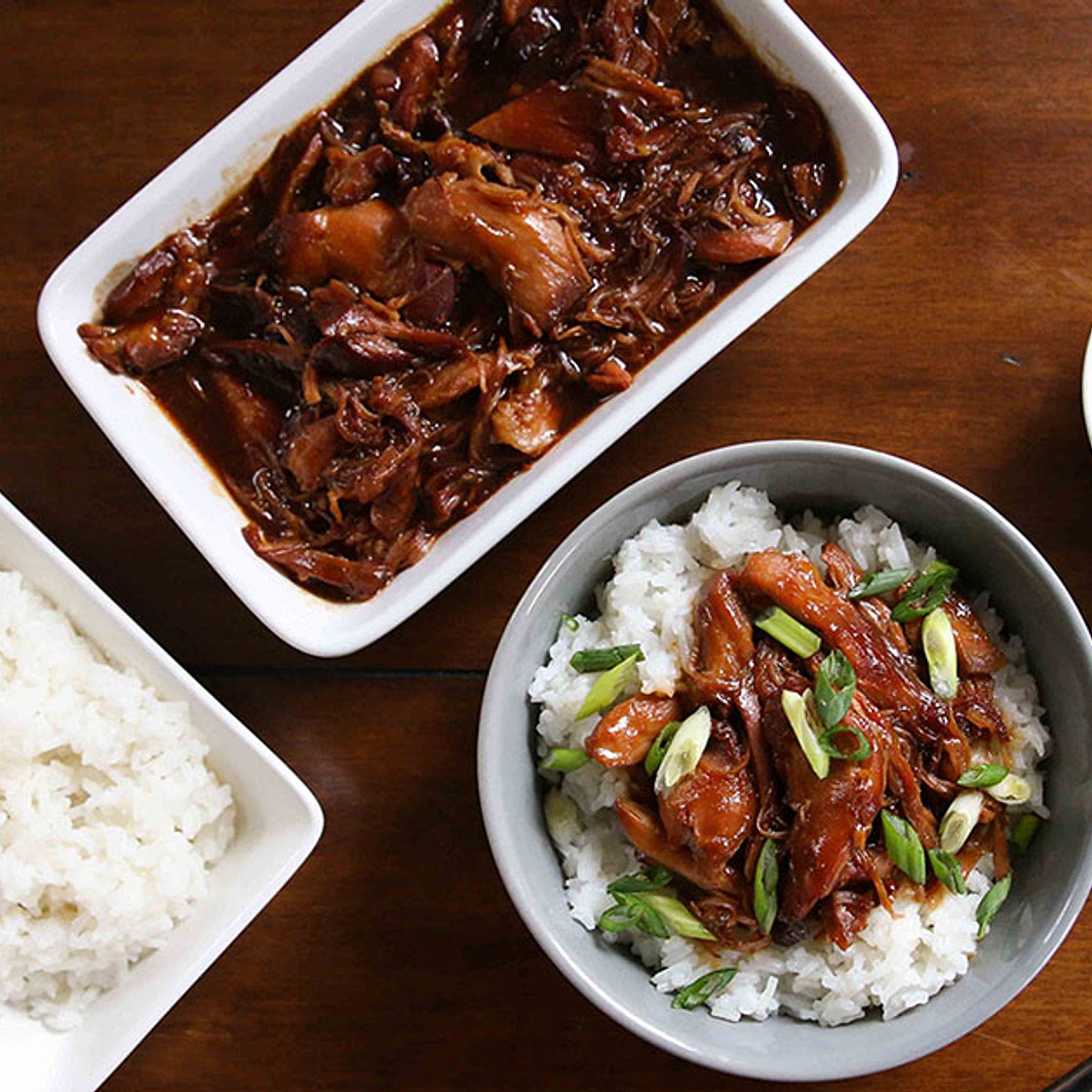 Instant Pot Honey Bourbon Chicken - Traditional - Dump and Go Dinner