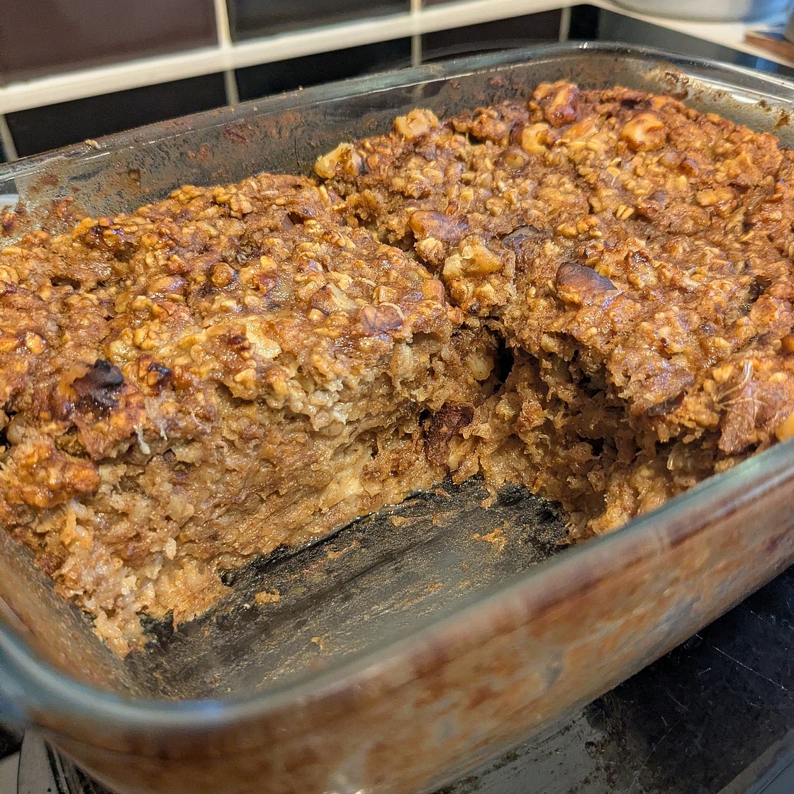 Carrot Cake Baked Oats