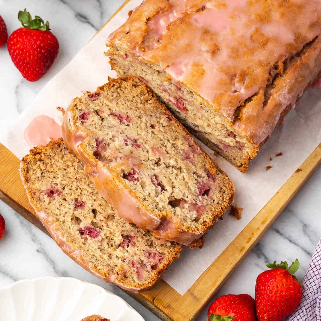 Strawberry Banana Bread