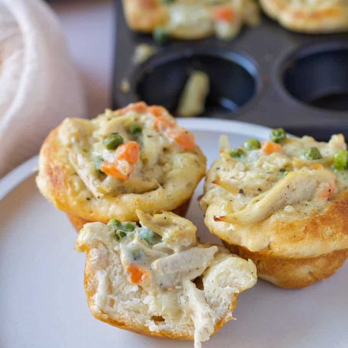 Mini Chicken Pot Pie with Grands Biscuits