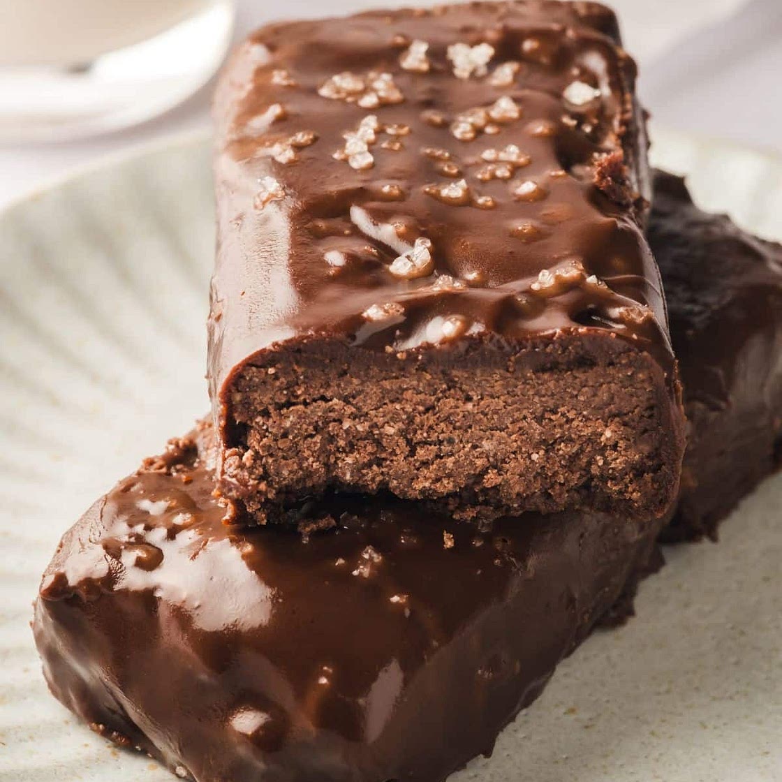 Double Chocolate Protein Bars Without Nuts