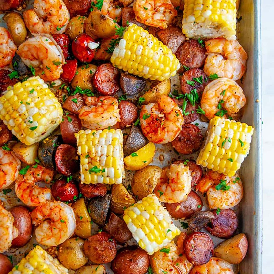 Sheet Pan Shrimp Boil