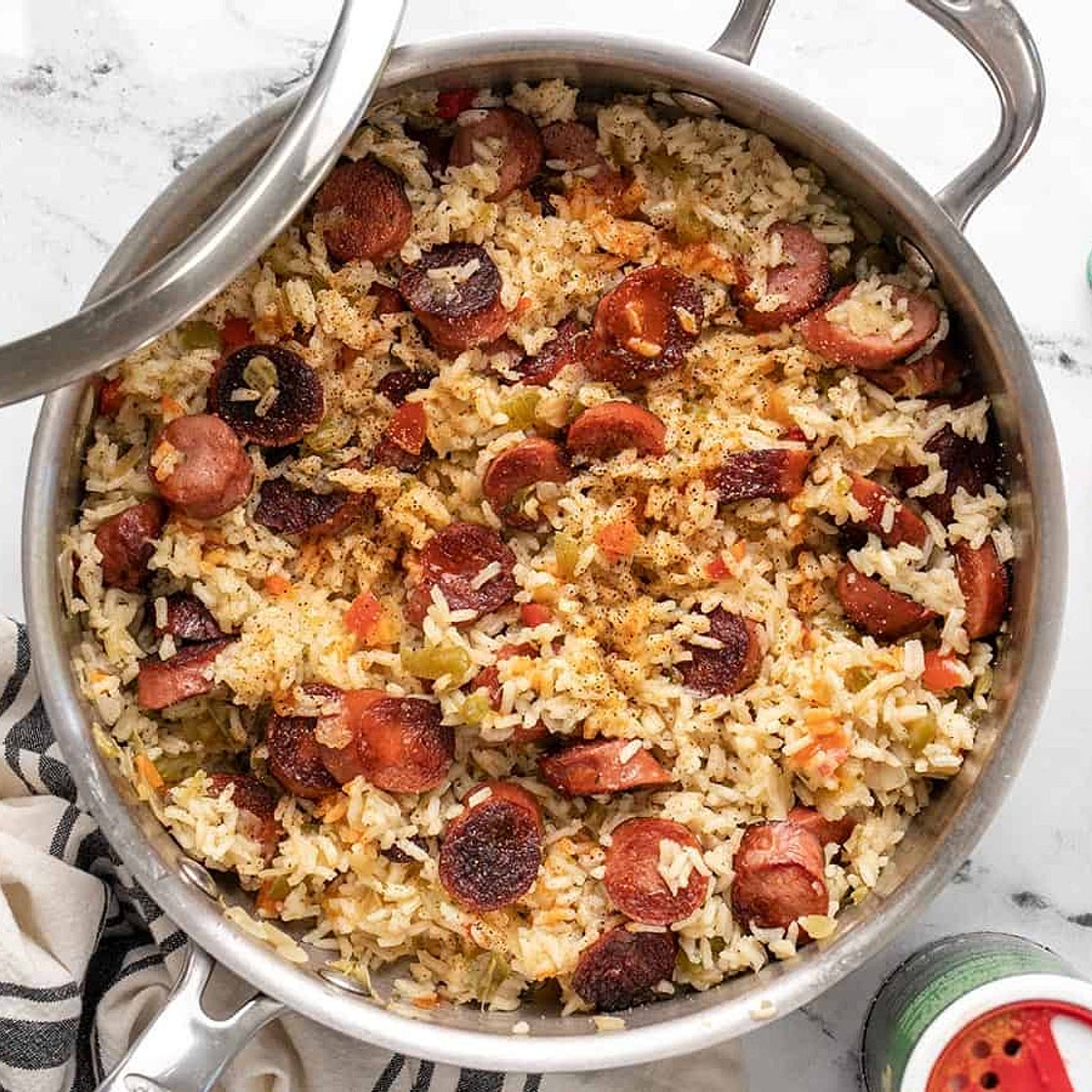 Sausage and Rice