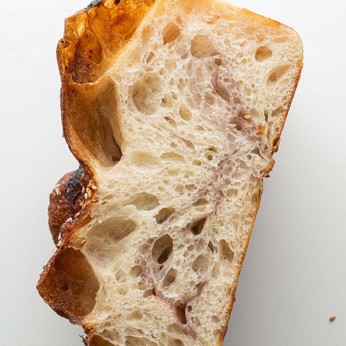 Sesame Strawberry Jam Focaccia