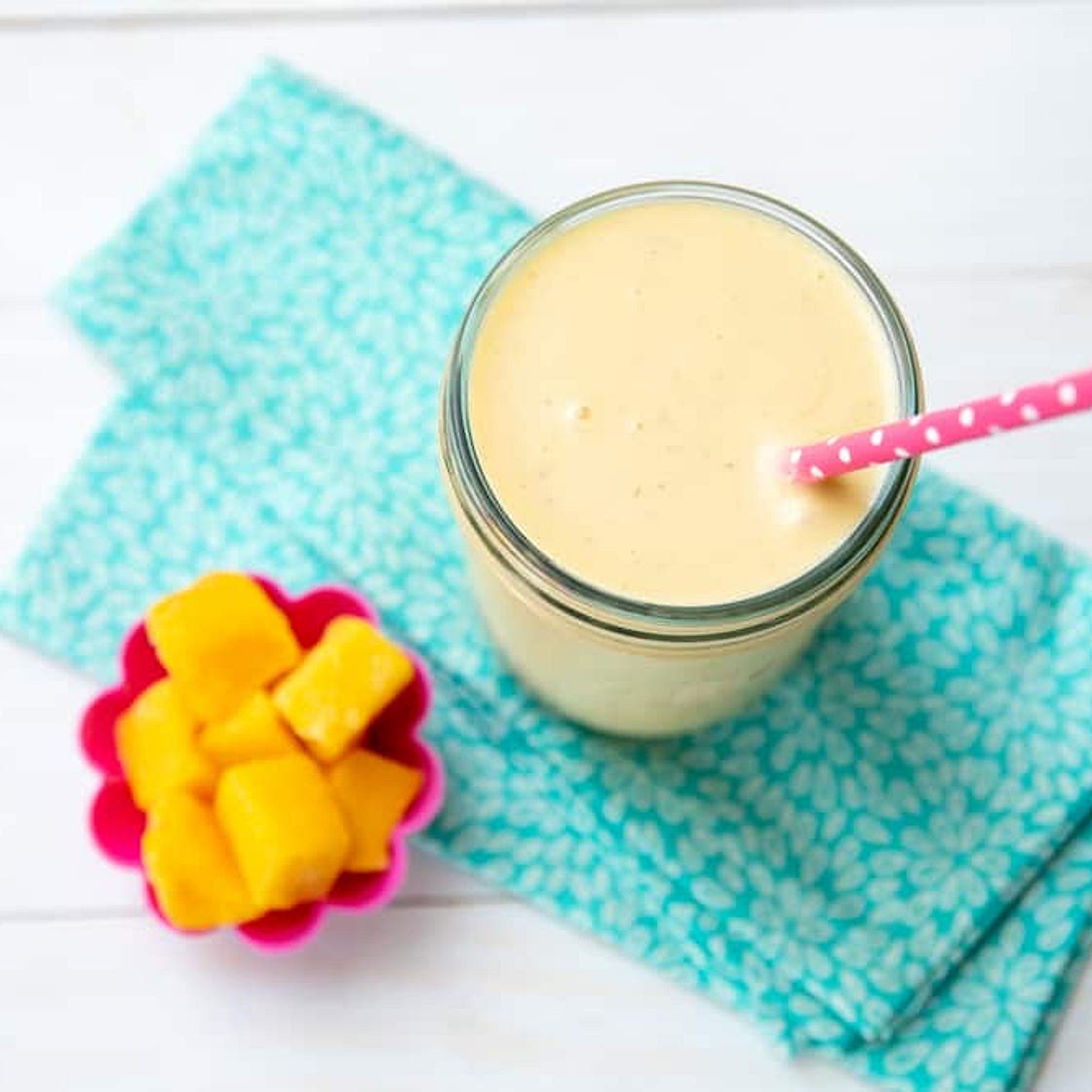 Mango Banana Coconut Smoothie