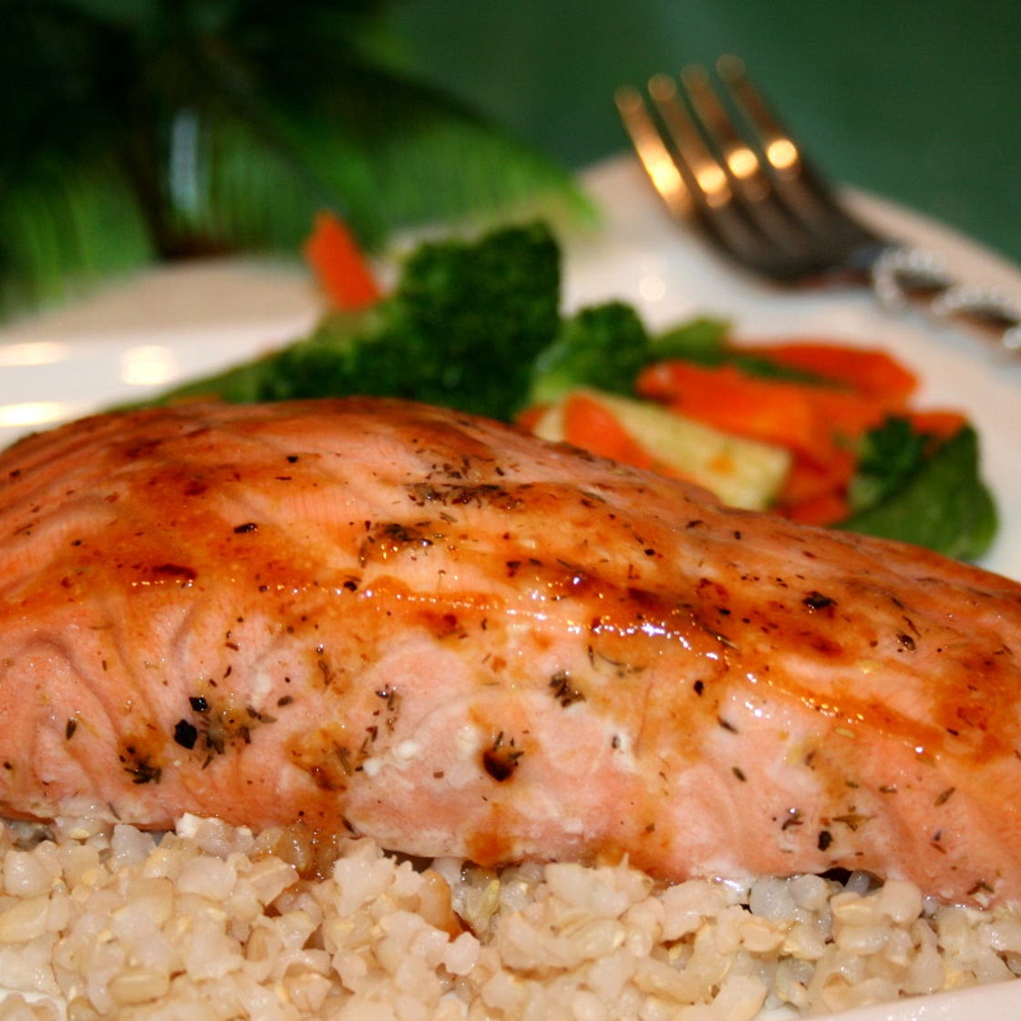 Roasted Salmon Fillets With Irish Whiskey