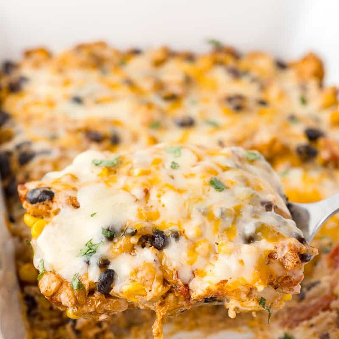 Easy Mexican Chicken Casserole Recipe