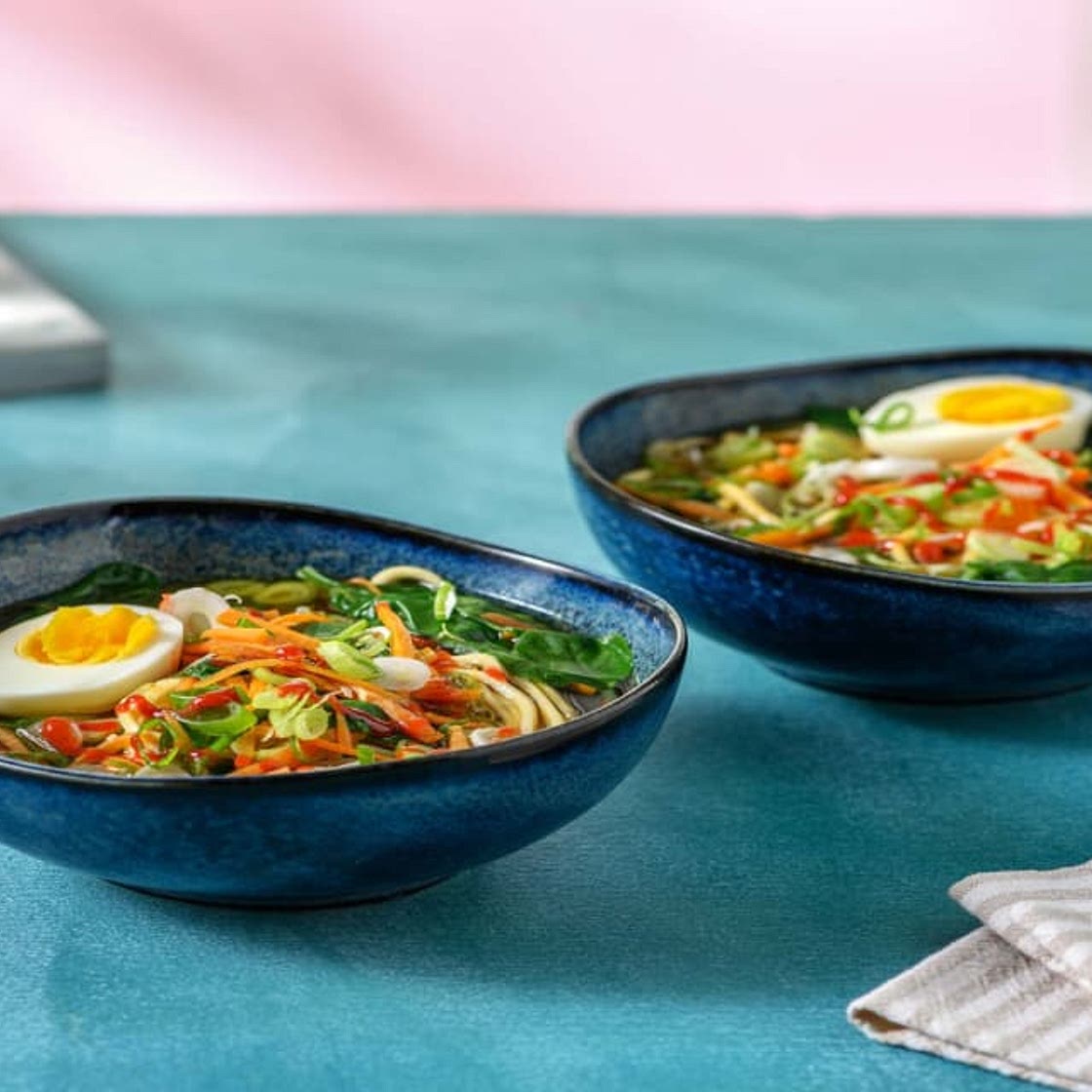 Souped-Up Ramen-Style Noodle Bowl Serves 1 | Make your lunchmate jealous with this tasty soup