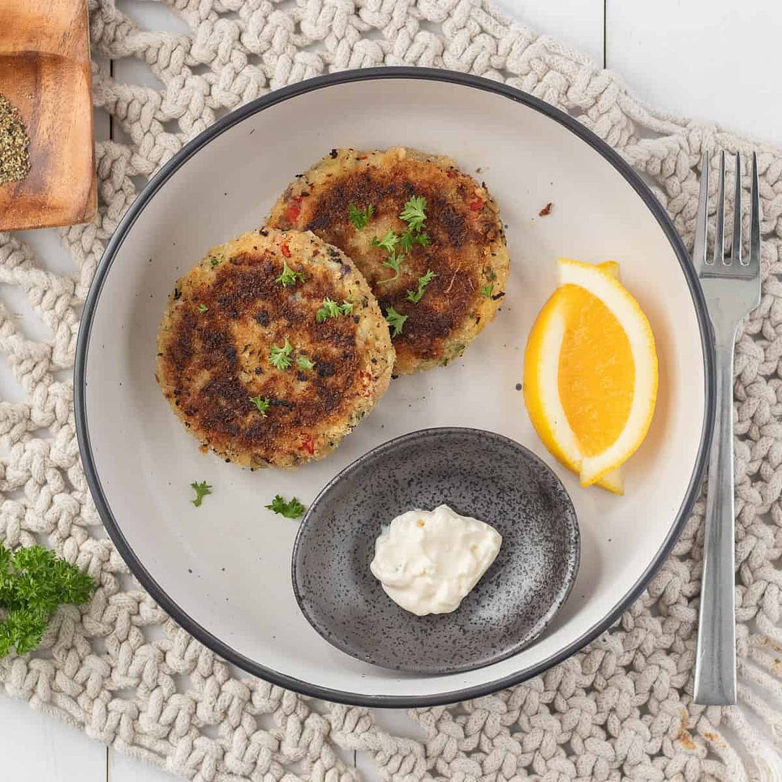 Mackerel fish cakes
