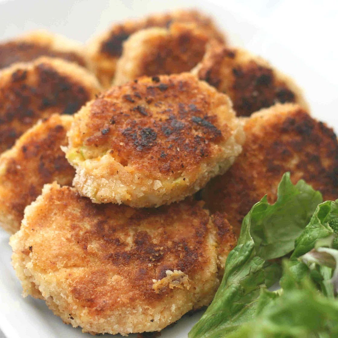 Sweet potato fish cakes