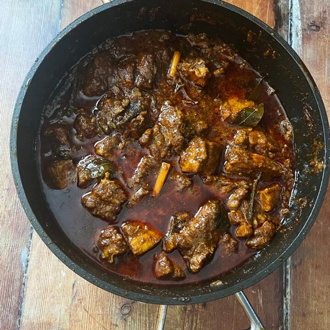 Sri Lankan Black Pork Curry