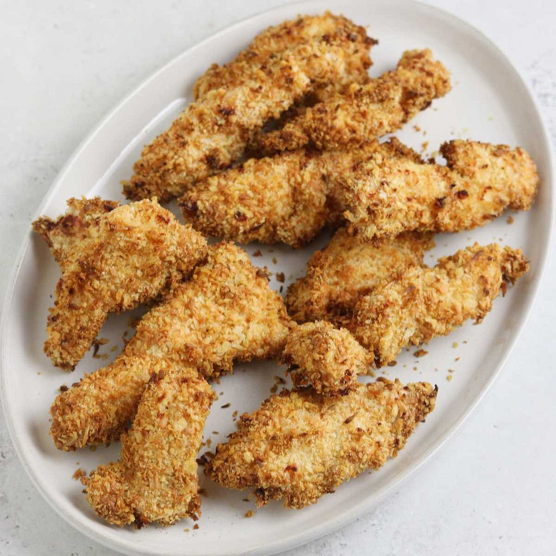 Air Fryer Coconut Chicken Strips (Crispy Tenders)
