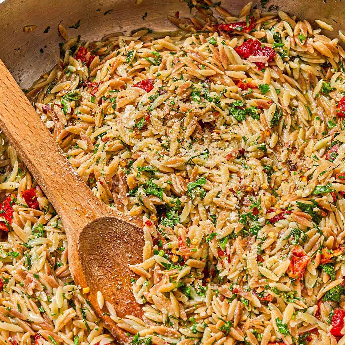 Toasted Orzo Pasta