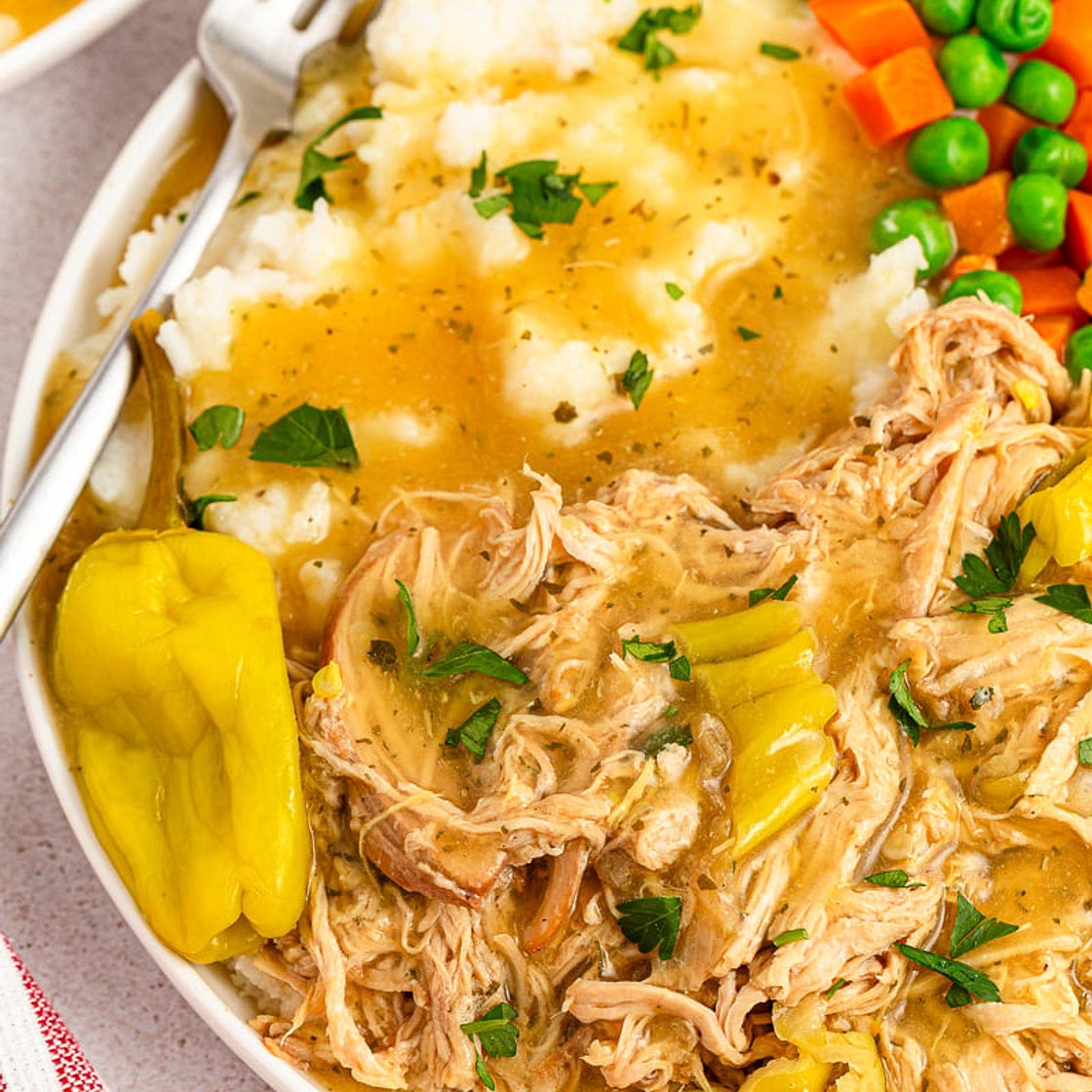 Crock Pot Mississippi Chicken