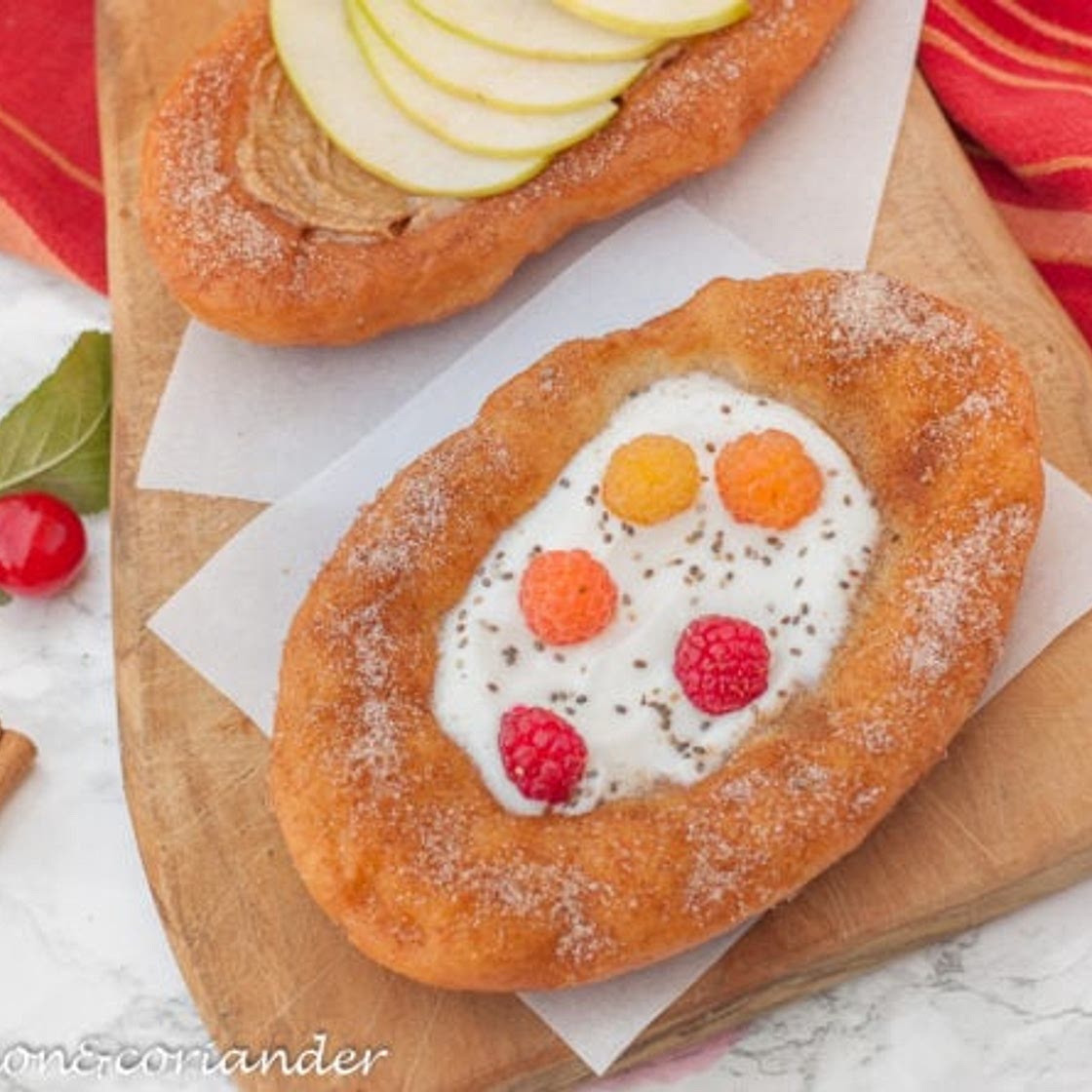 Canadian Doughnuts {Beaver Doughnuts} with Toppings
