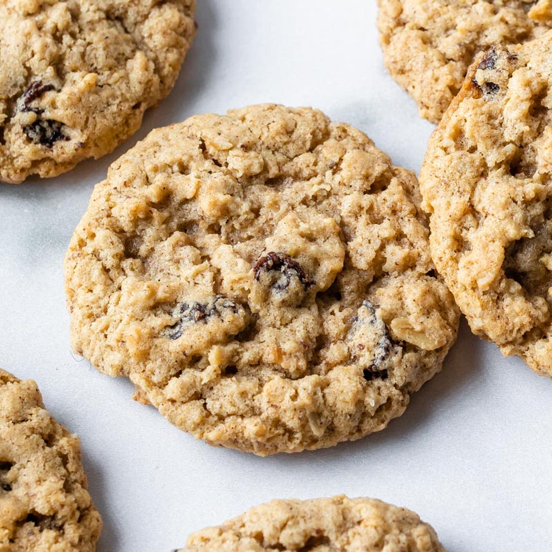 Vegan Oatmeal Cookies