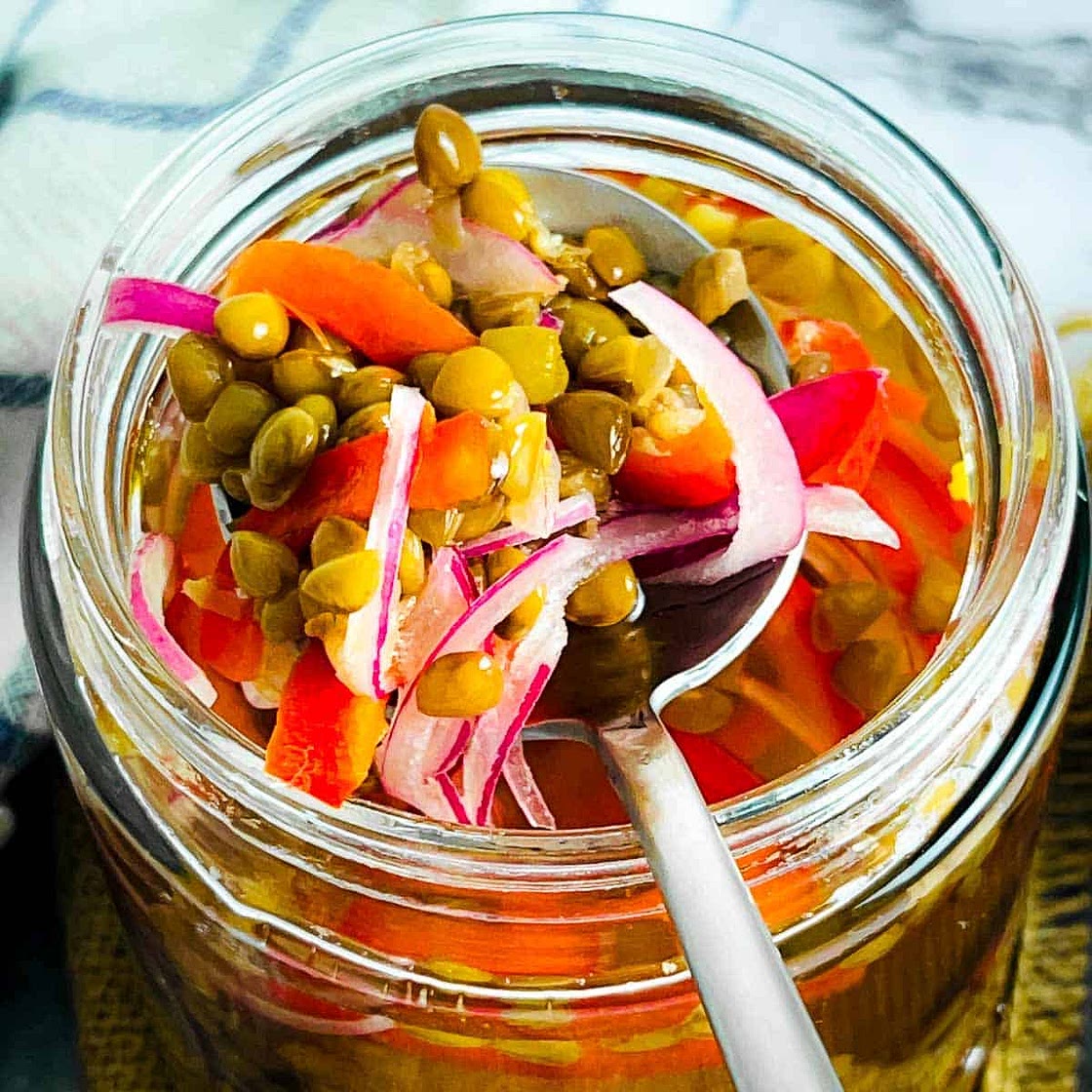 Pickled Lentils
