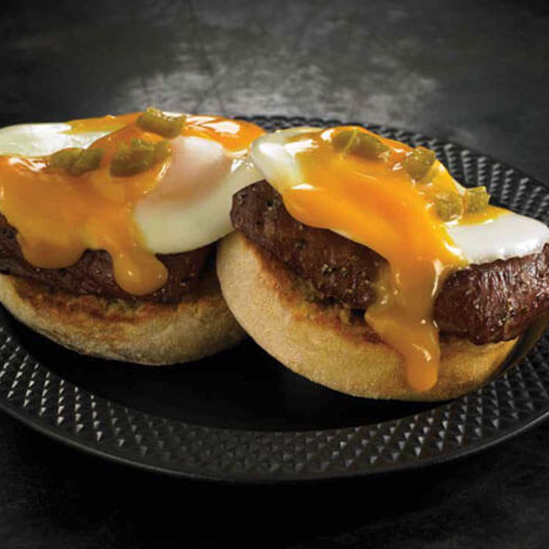 Steak and Eggs Benny