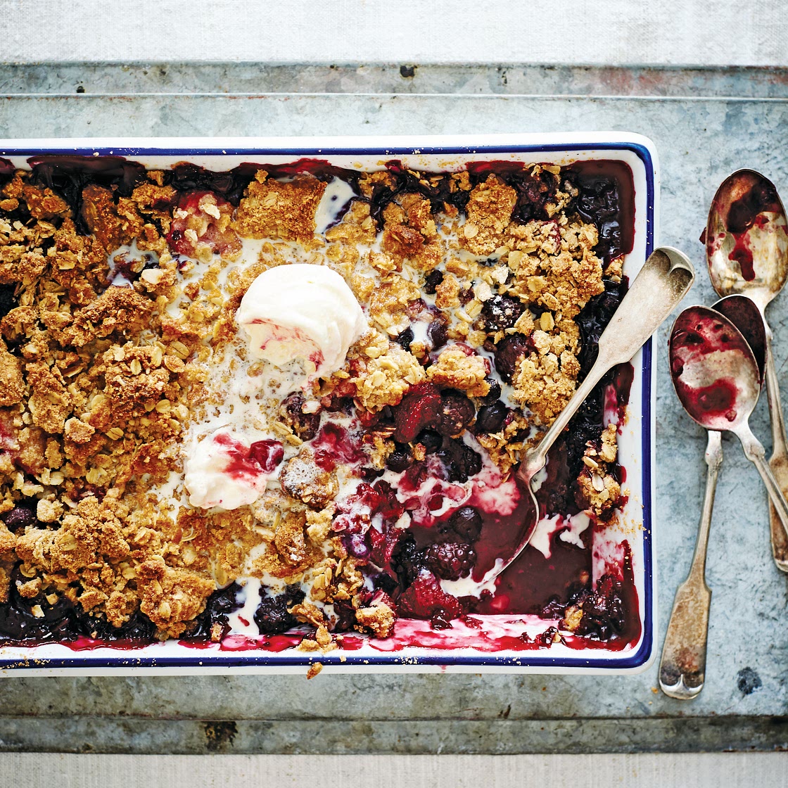 Summer Berry Crisp