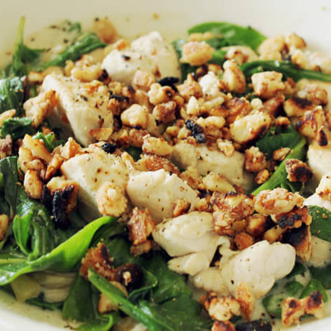 Coconut Chicken With Spinach