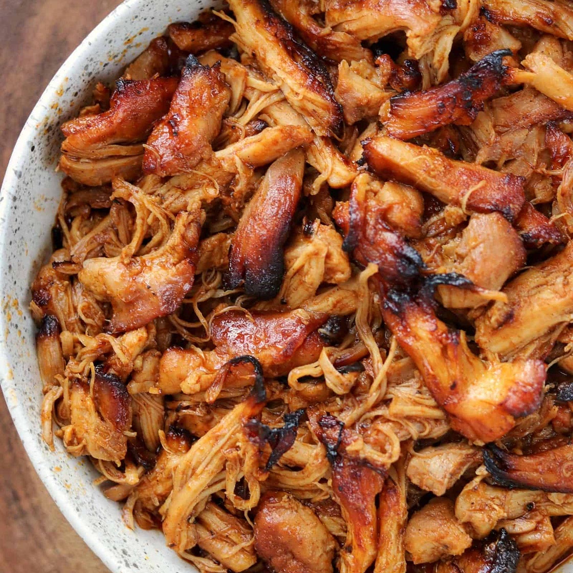 Instant Pot Pulled BBQ Chicken