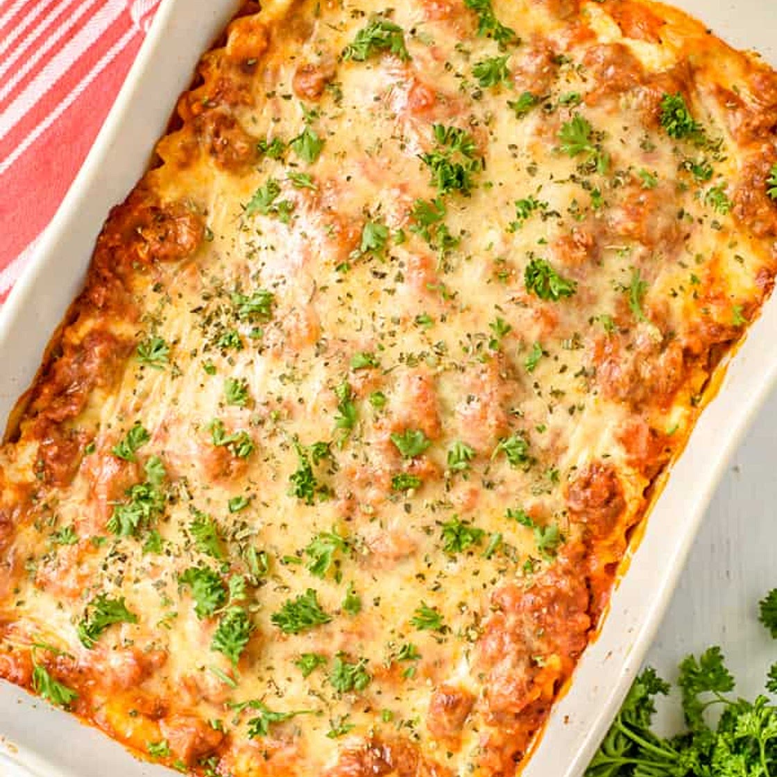 Cream Cheese Lasagna recipe