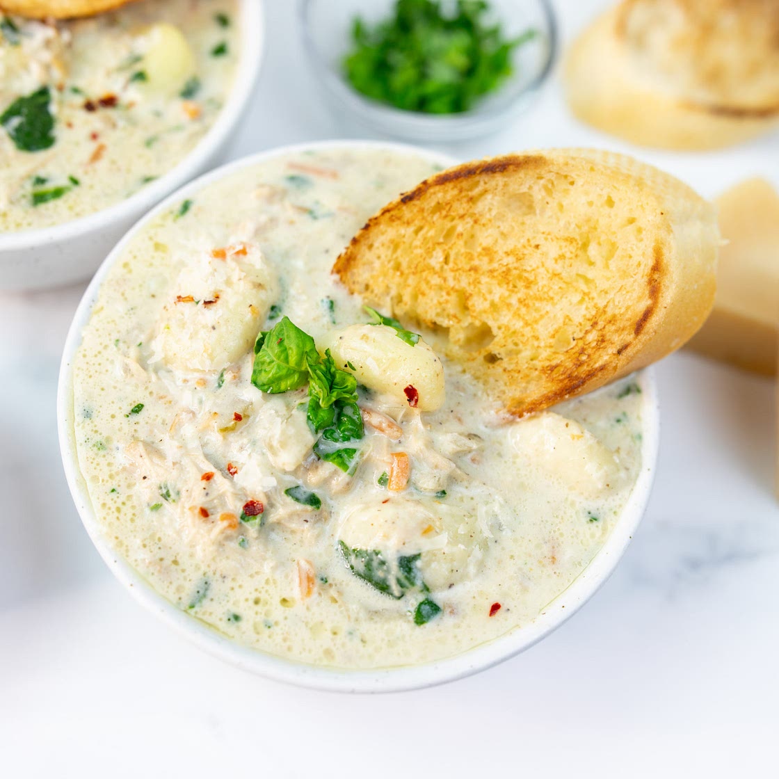 Chicken Gnocchi Soup Freezer Meal Recipe