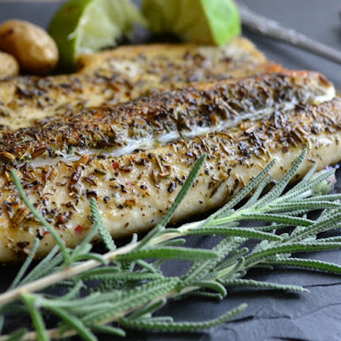 Pan Fried Trout with Herbes de Provence