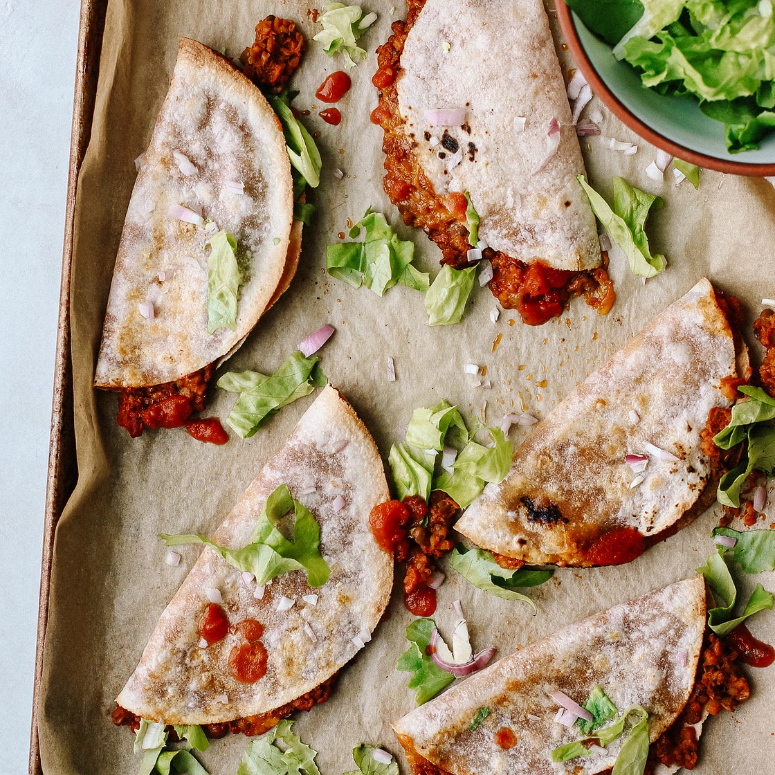 Crispy Lentil and Cauliflower Tacos