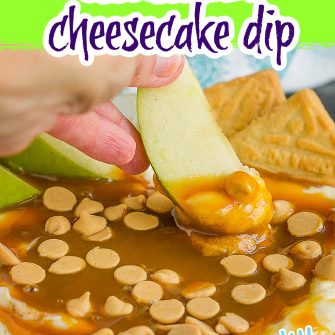 Easy Caramel Cheesecake Dip