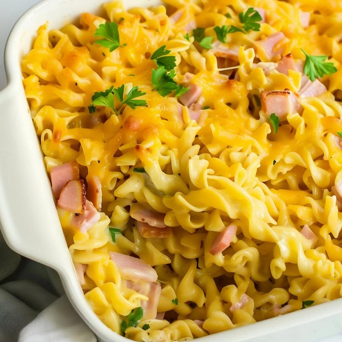 Ham and Noodle Casserole