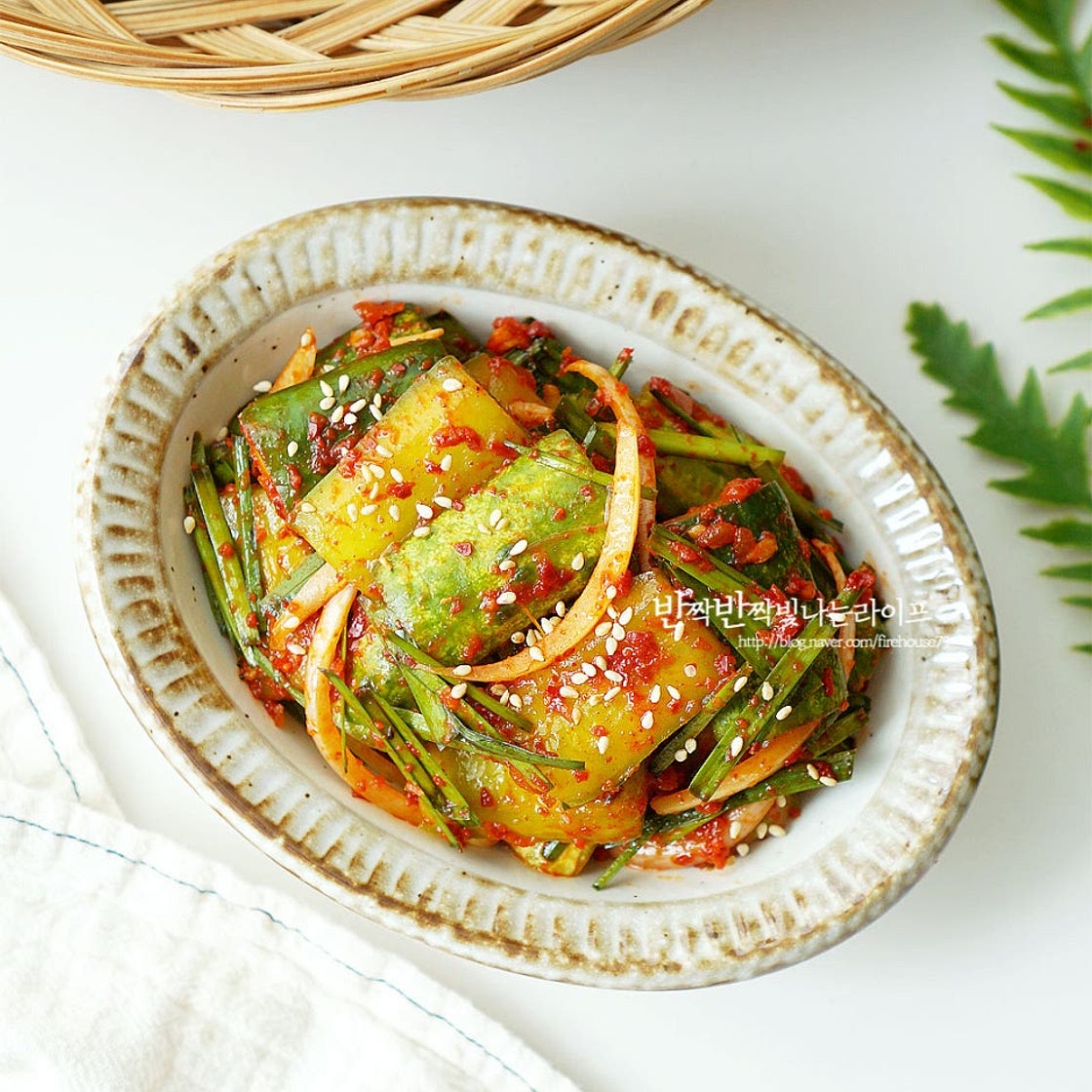 오이부추김치 만드는 법 오이깍두기 오이김치 레시피