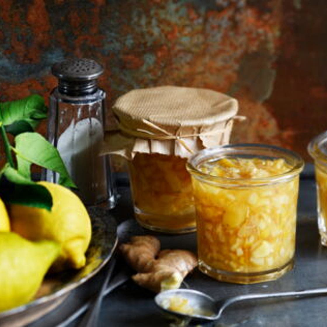 Confiture de citron au gingembre