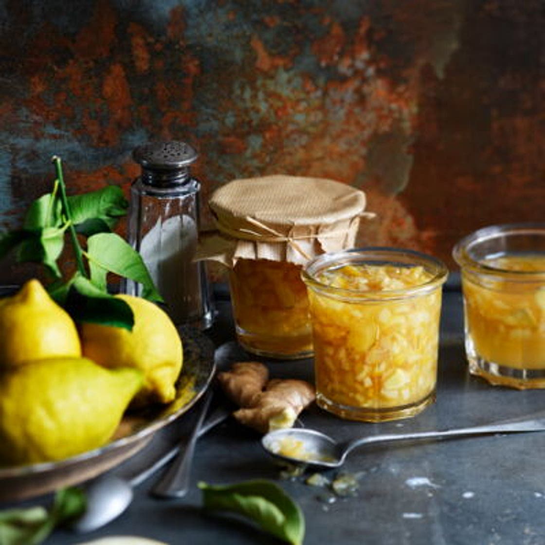 Confiture de citron au gingembre