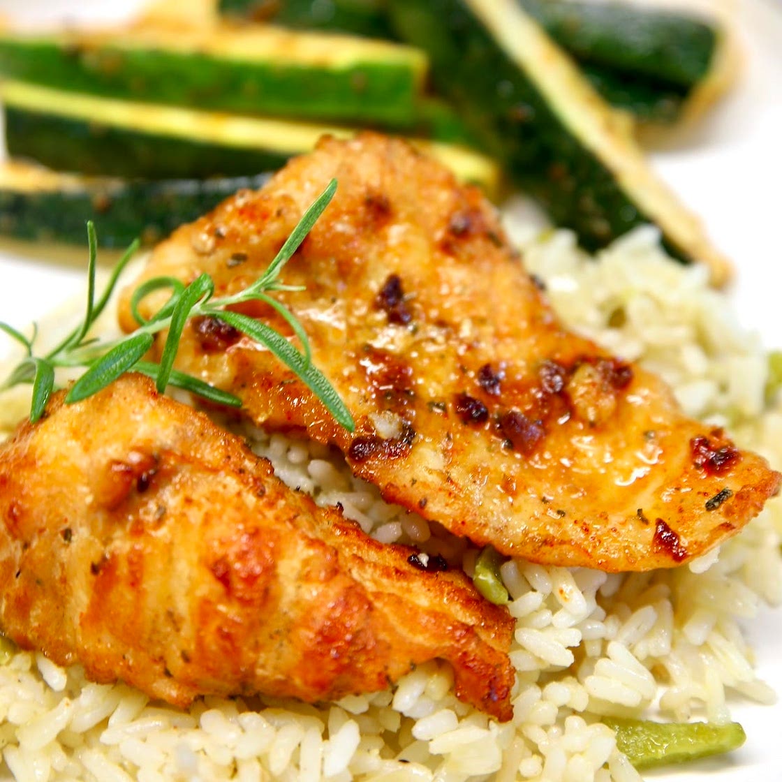 Honey Garlic Catfish