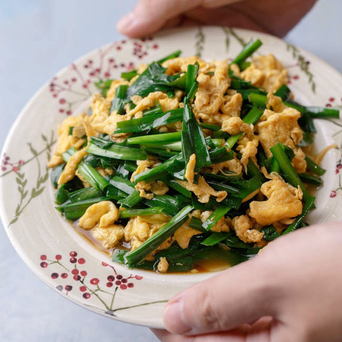 Chinese Chive and Egg Stir Fry