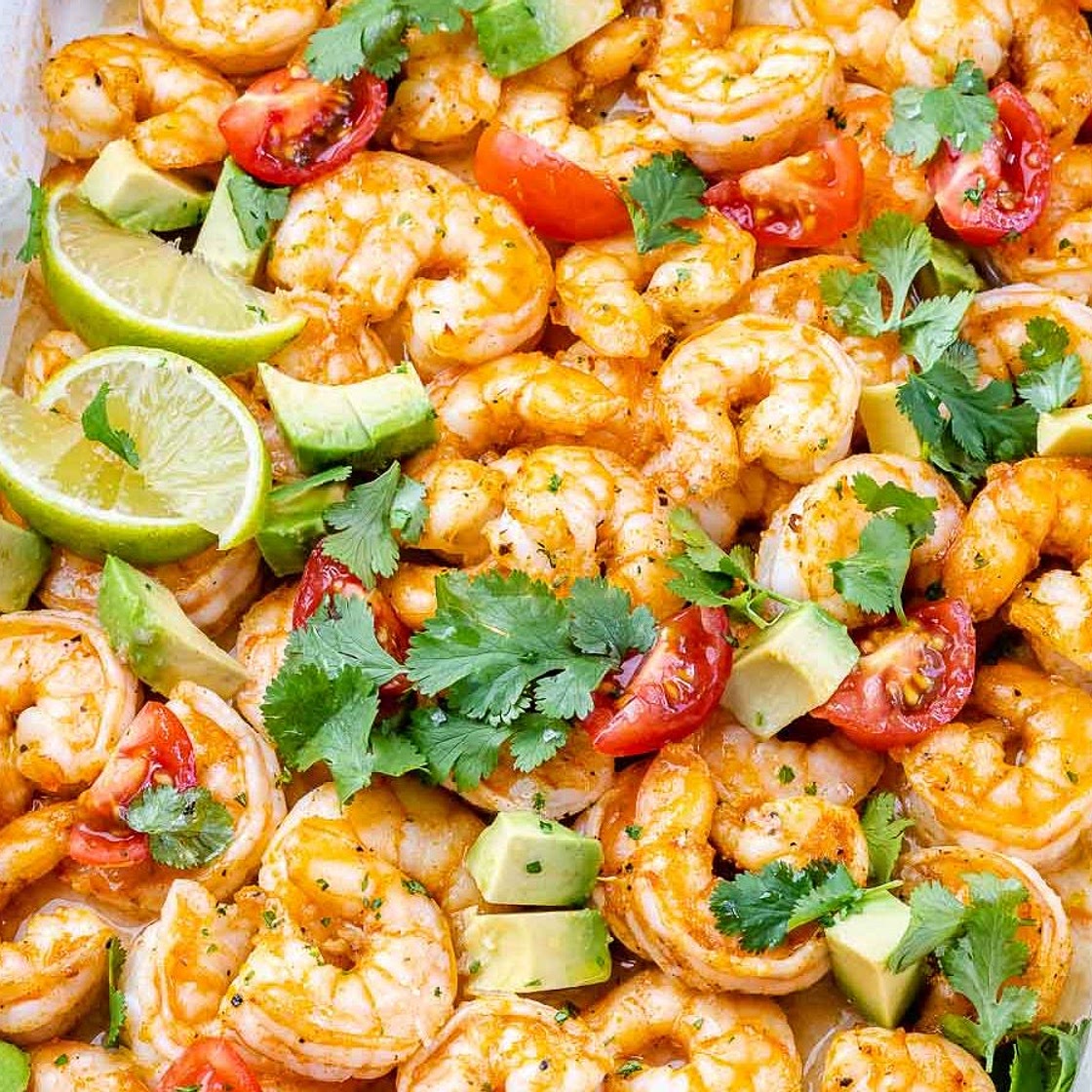 Chili Lime Shrimp Sheet Pan