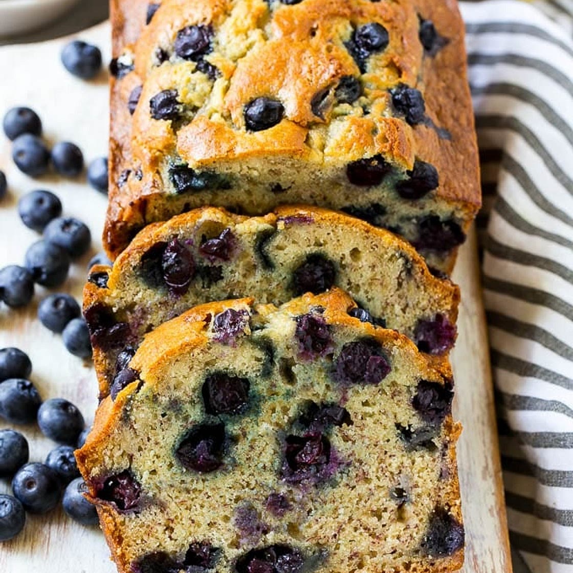 Blueberry Banana Bread