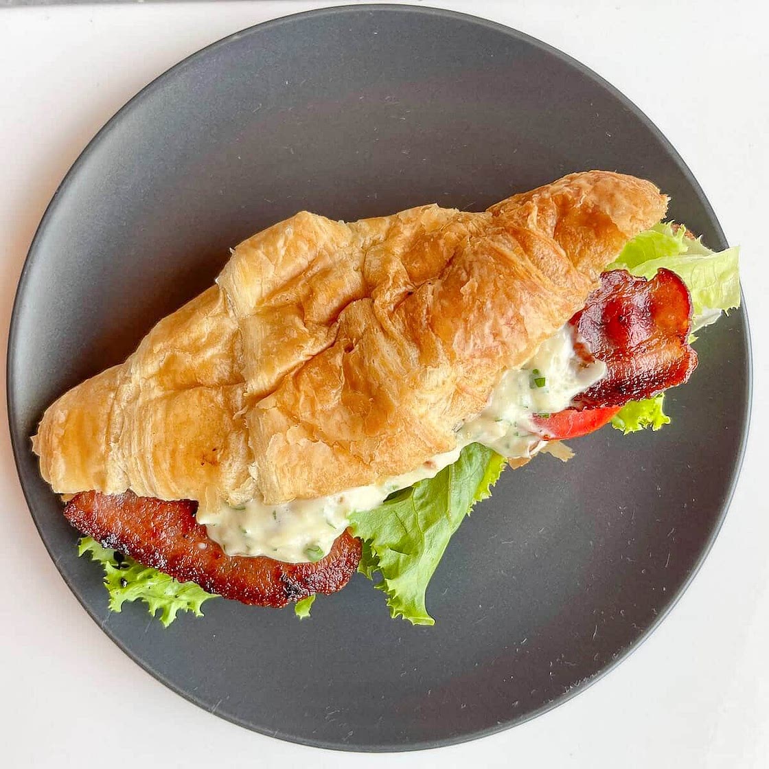 BLT Croissant Sandwich Recipe