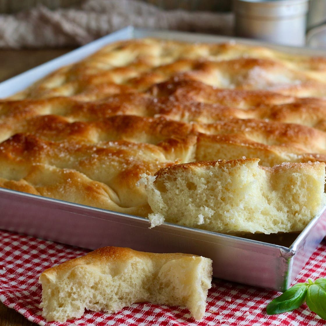 focaccia burro e zucchero