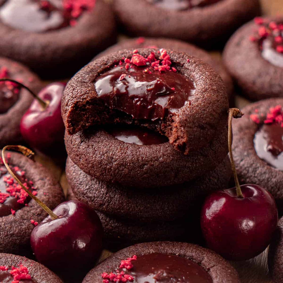 Chocolate Cherry Cookies