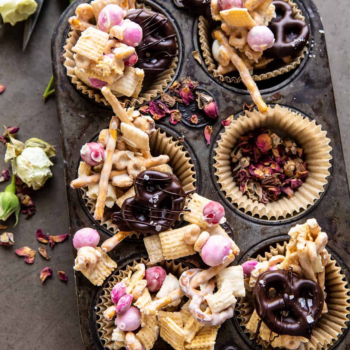 Valentine's Day Double Chocolate Chex Mix