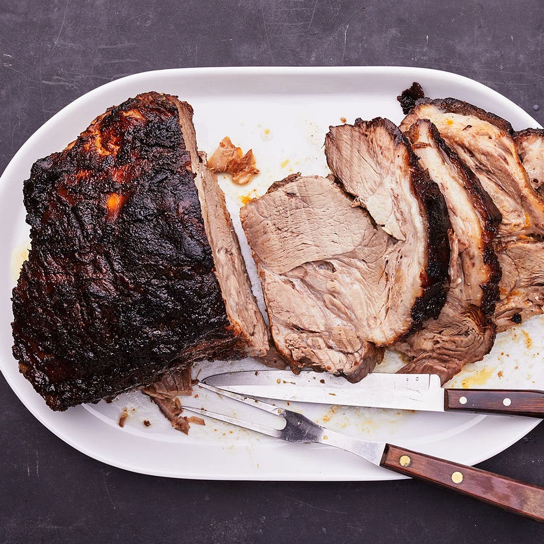 Burnt Orange and Coriander Roast Pork