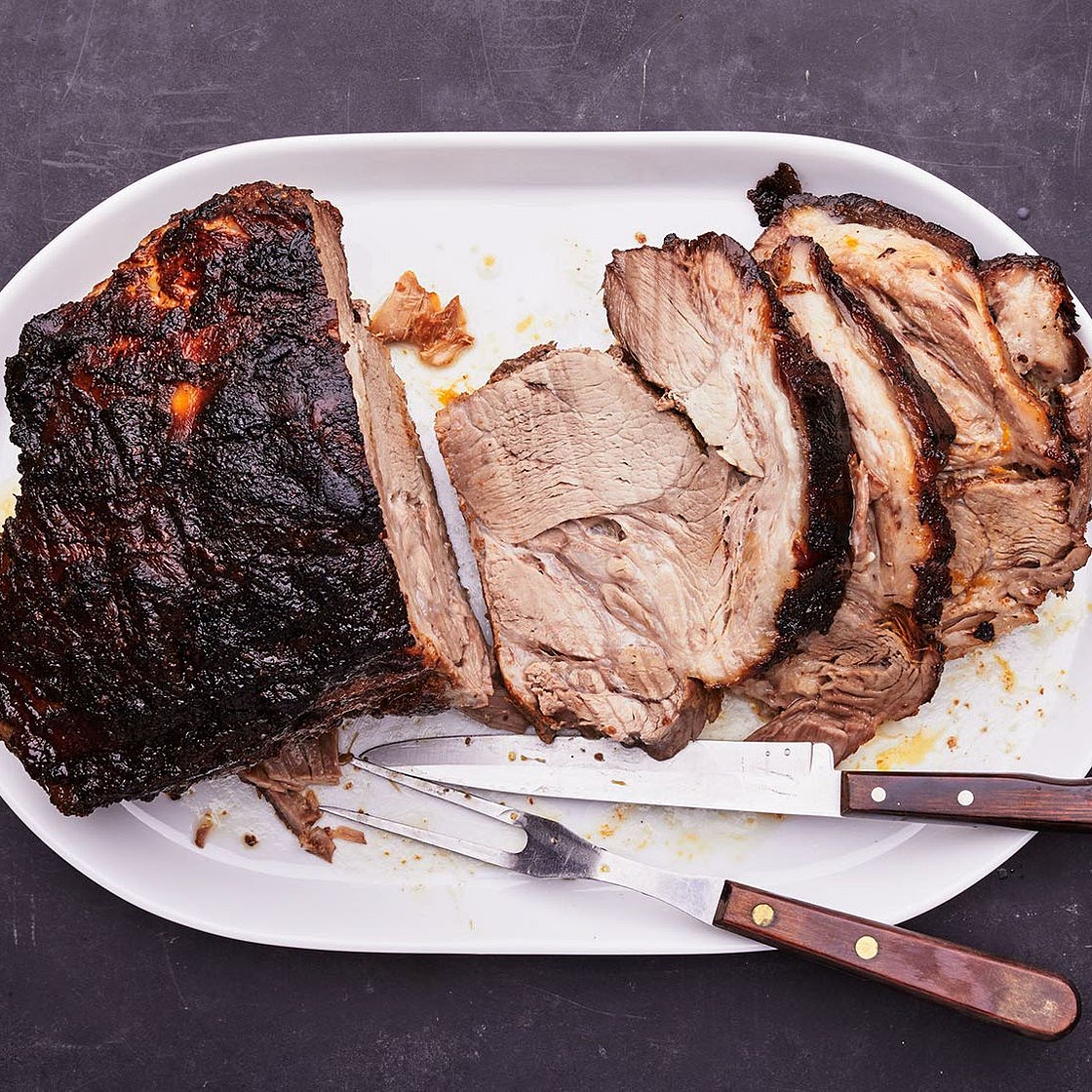 Burnt Orange and Coriander Roast Pork