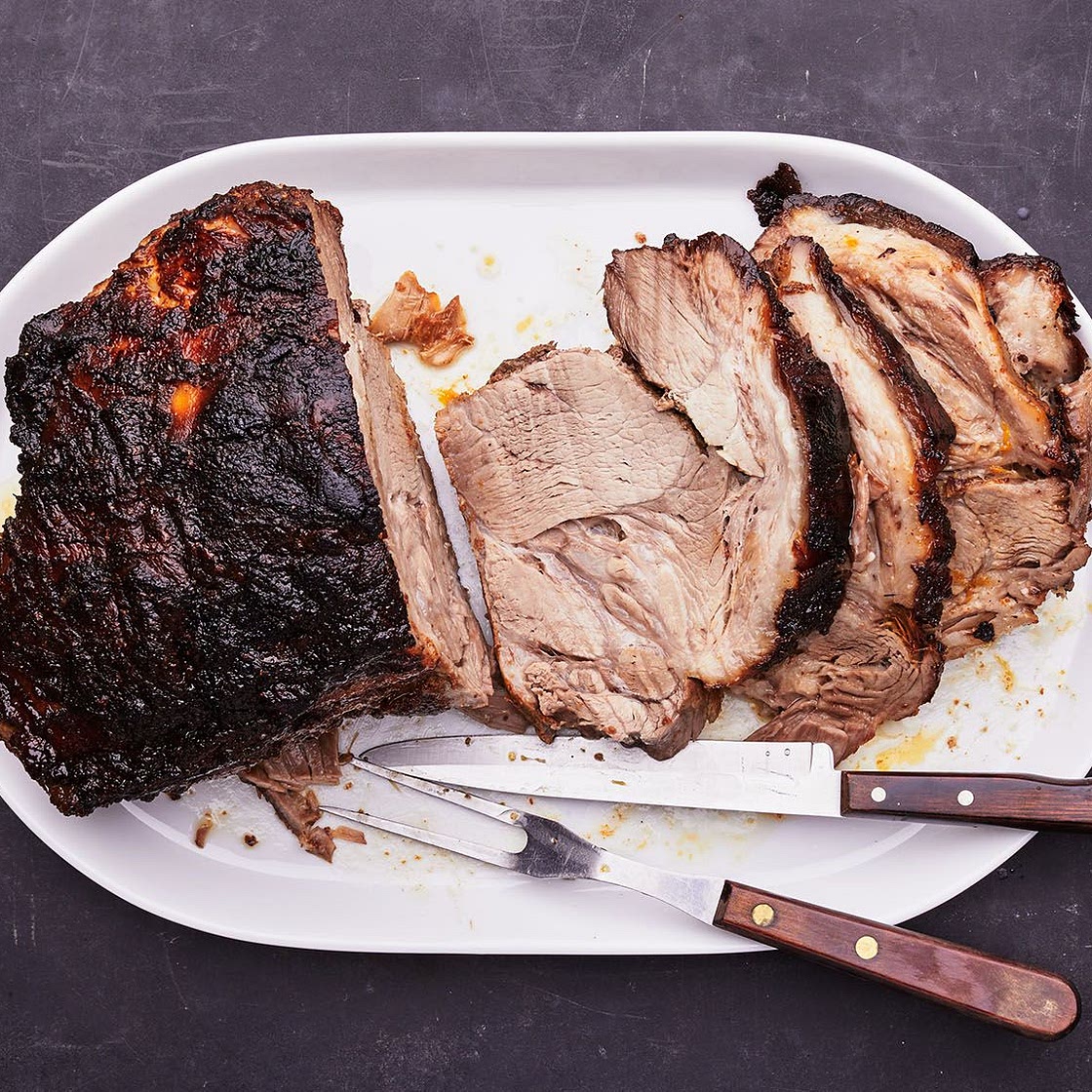 Burnt Orange and Coriander Roast Pork