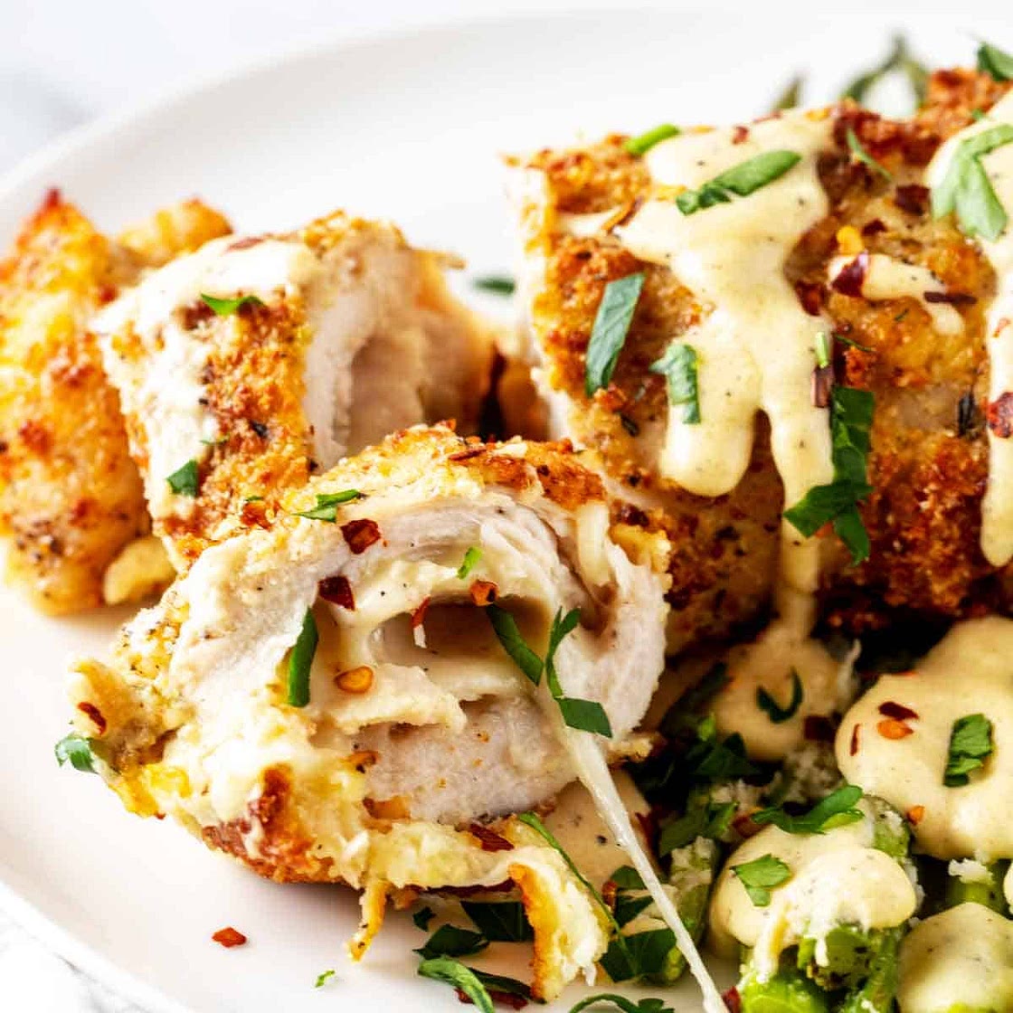 Keto Chicken Cordon Bleu